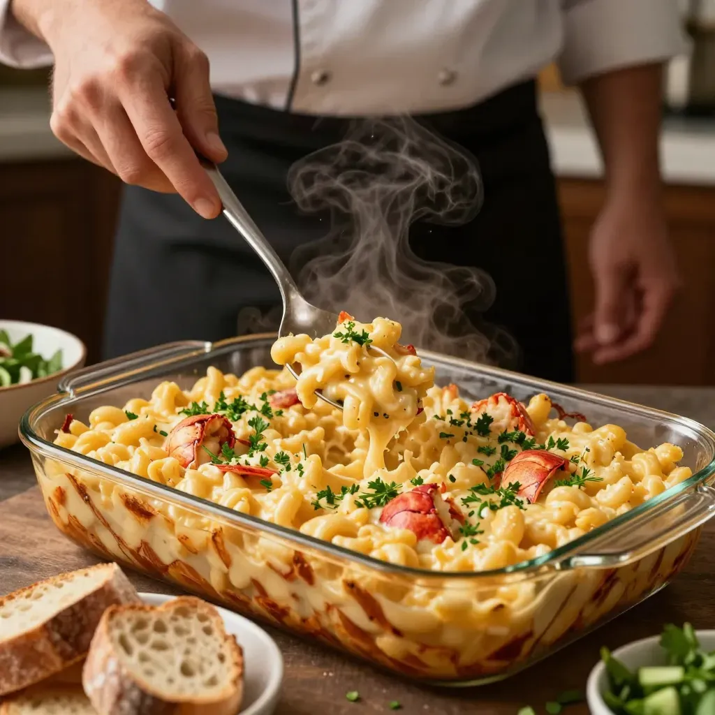 3 Cheese Lobster Mac and Cheese Recipe | Easy Gourmet Dinner