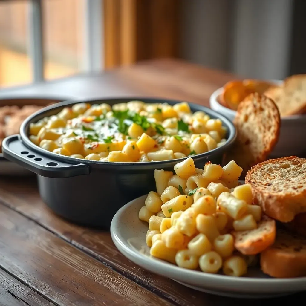 Air Fryer Garlic Mac and Cheese: Ingredients and Simple Steps