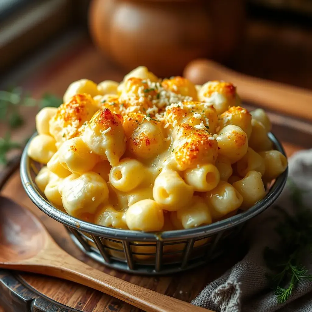 Ultimate Air Fryer Mac and Cheese with Mozzarella