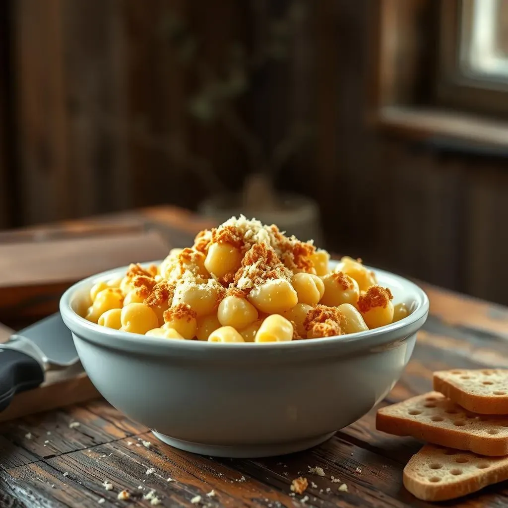 Ultimate Air Fryer Mac and Cheese with Parmesan