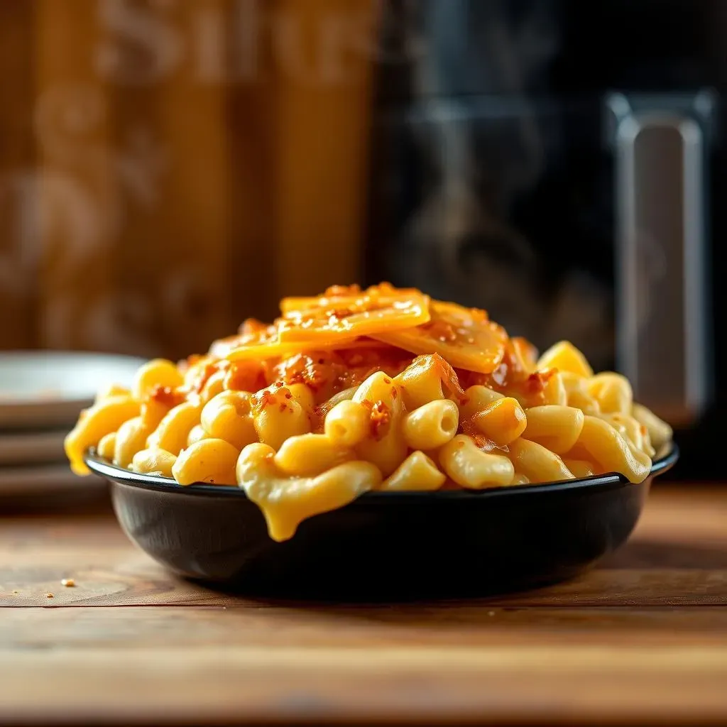 Ultimate Air Fryer Mac and Cheese with Smoked Gouda