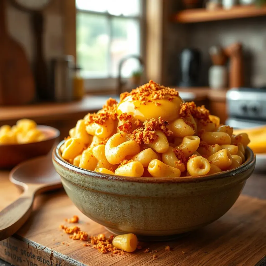 Easy Air Fryer Mac and Cheese with Spices