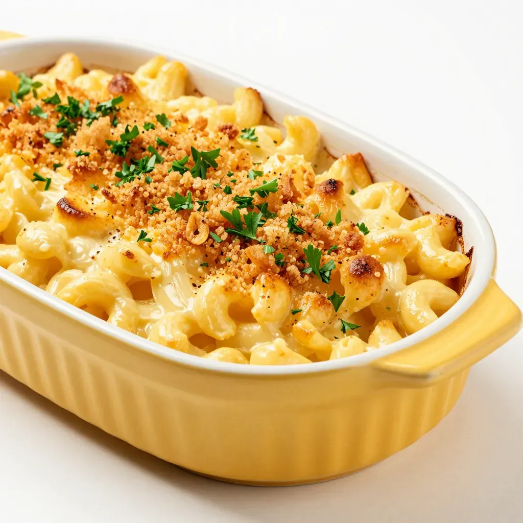 Alton Brown's Baked Mac and Cheese Recipe - Cheesy Perfection