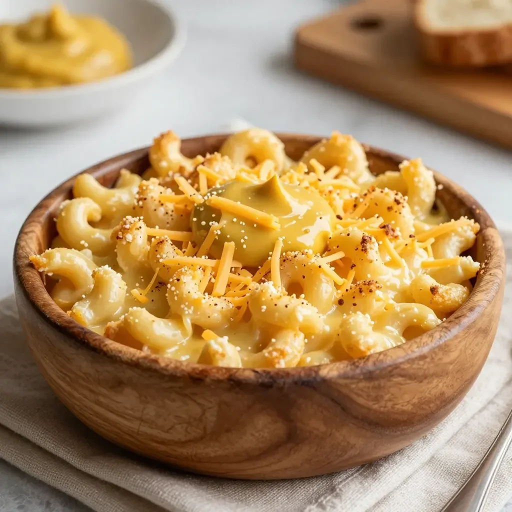 Baked Mac and Cheese Recipe with Mustard - Creamy &amp; Tangy