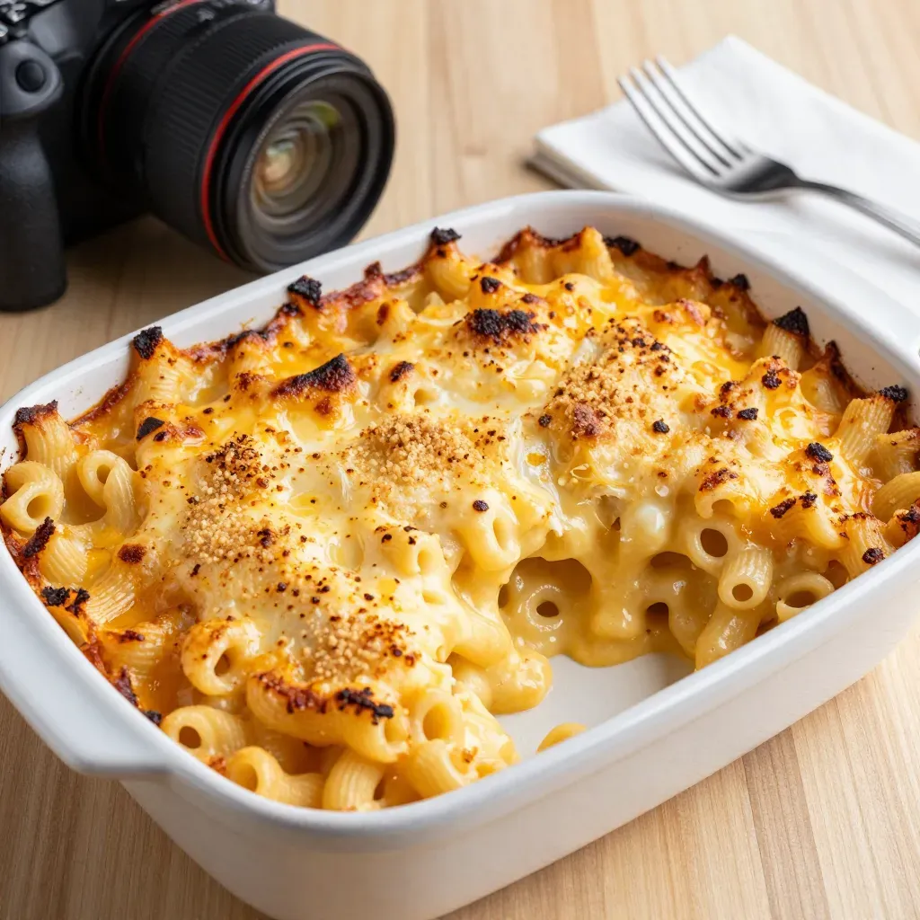 Baked Mac and Cheese Southern Recipe - Creamy and Cheesy