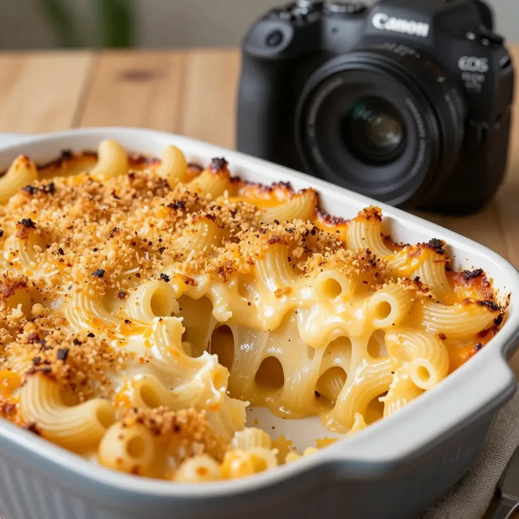 Baked Mac and Cheese Southern Recipe - Creamy and Cheesy