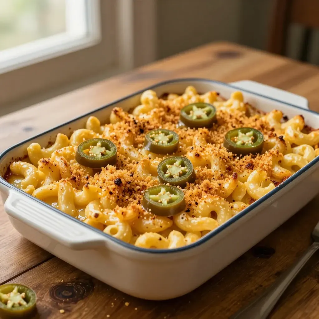 Best Baked Jalapeno Mac and Cheese Recipe