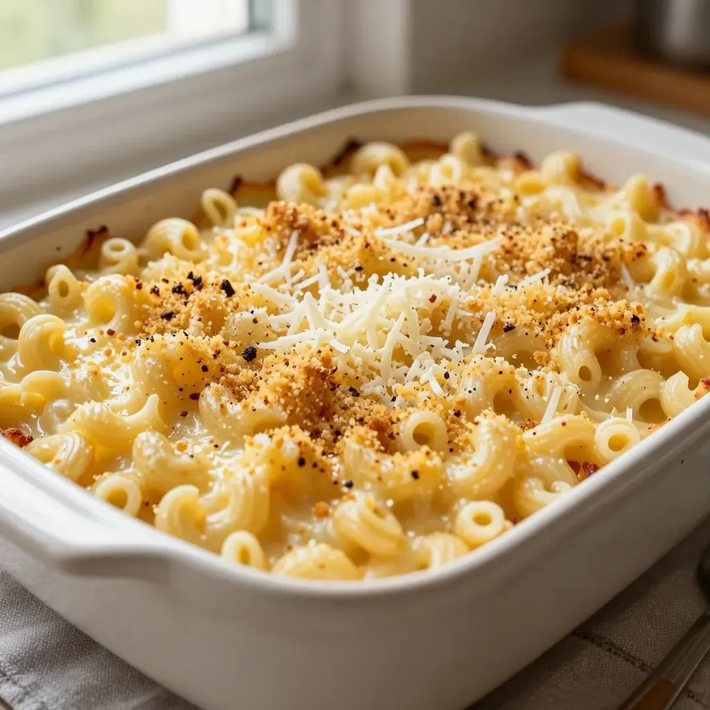 Best Baked Mac and Cheese for a Crowd Recipe