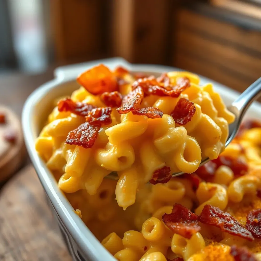 Ultimate Casserole Mac and Cheese with Bacon Recipe