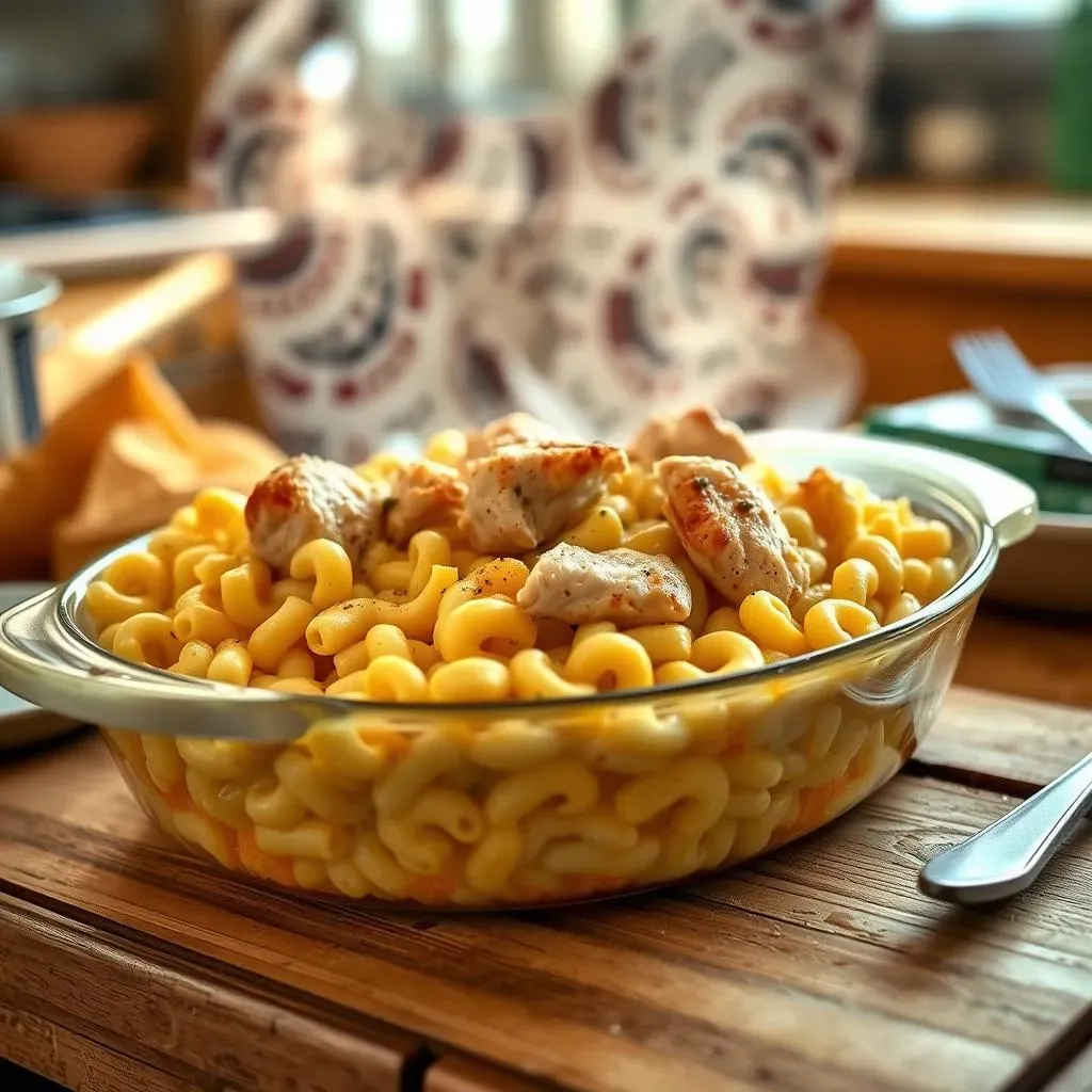 Amazing Casserole Mac and Cheese with Chicken: A Quick Recipe