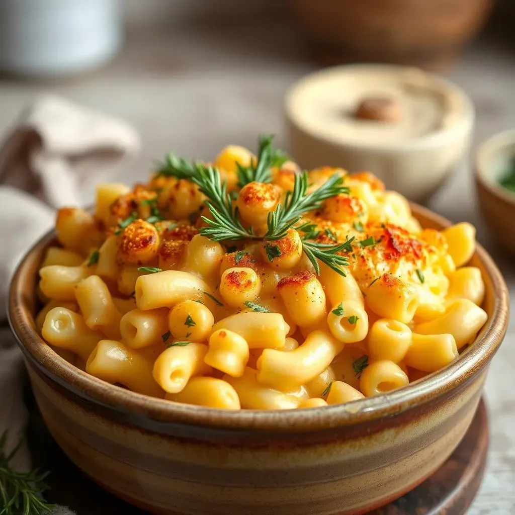 Amazing Casserole Mac and Cheese with Herbs You'll Crave