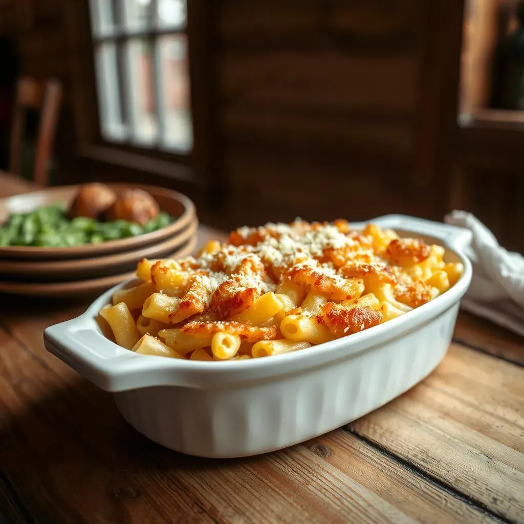 Ultimate Casserole Mac and Cheese with Parmesan Recipe