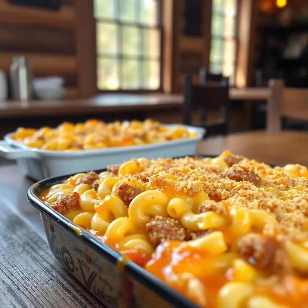 Amazing Casserole Mac and Cheese with Sausage Recipe