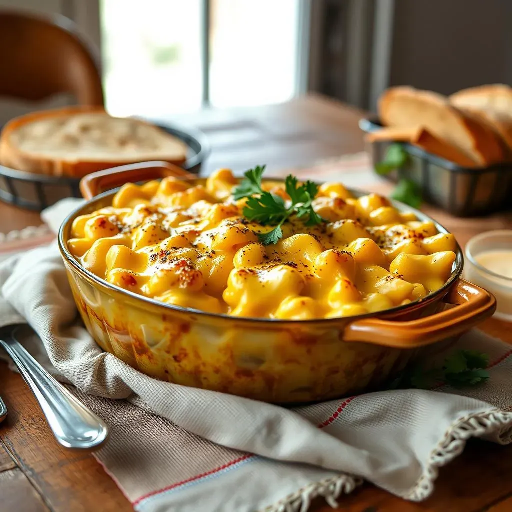 Ultimate Casserole Mac and Cheese with Truffle Oil