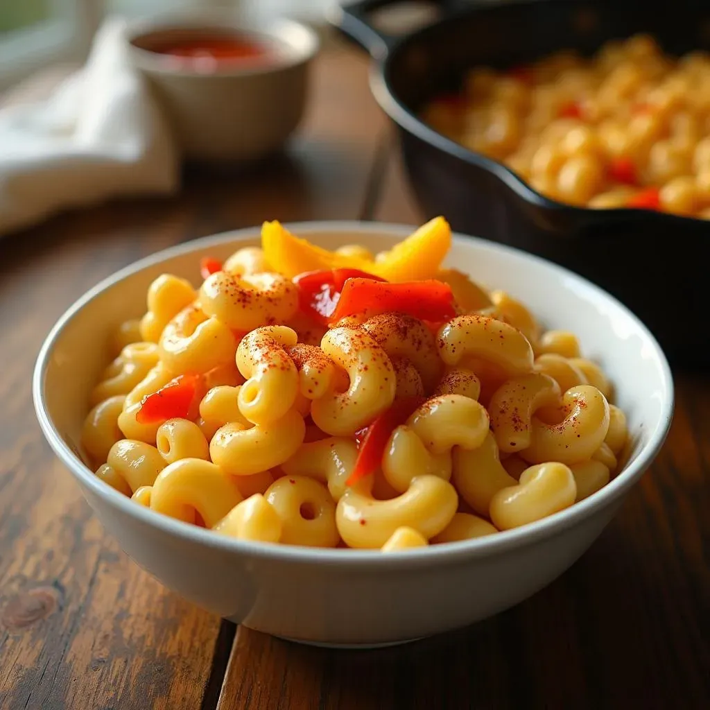 Ultimate Classic Mac & Cheese with Bell Peppers