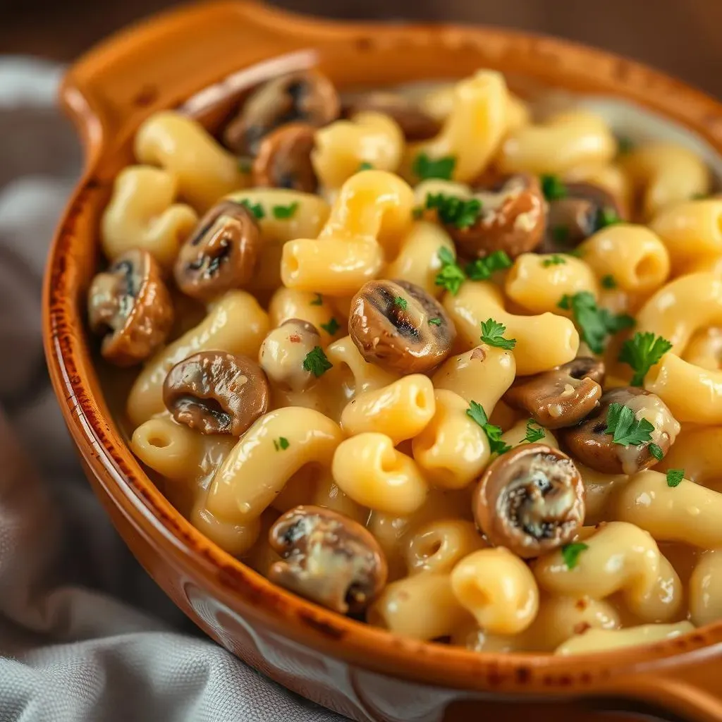 Ultimate Classic Mac & Cheese with Mushrooms