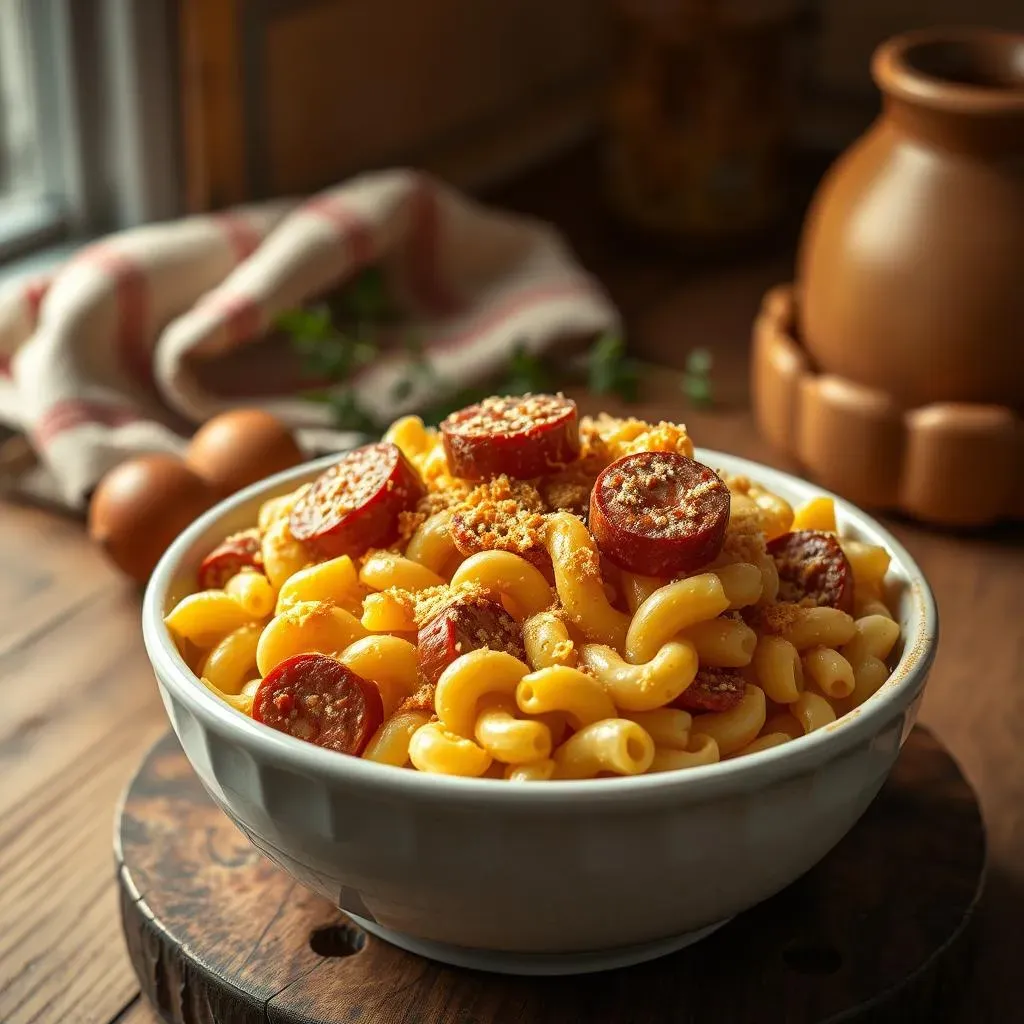 Ultimate Classic Mac and Cheese with Sausage