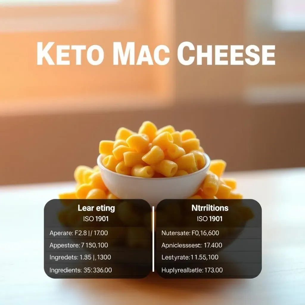 Comparing Keto Mac and Cheese Nutritional Value to Traditional Options