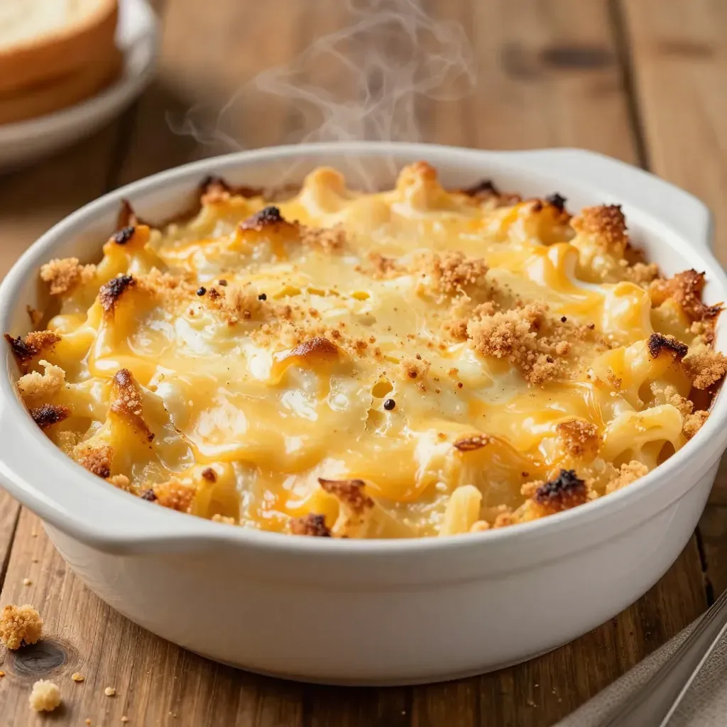 Creamy Baked Mac and Cheese Recipe Velveeta Style