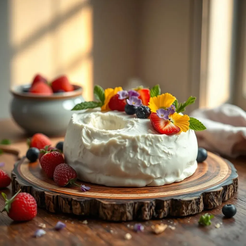 Amazing creamy cottage cheese dessert