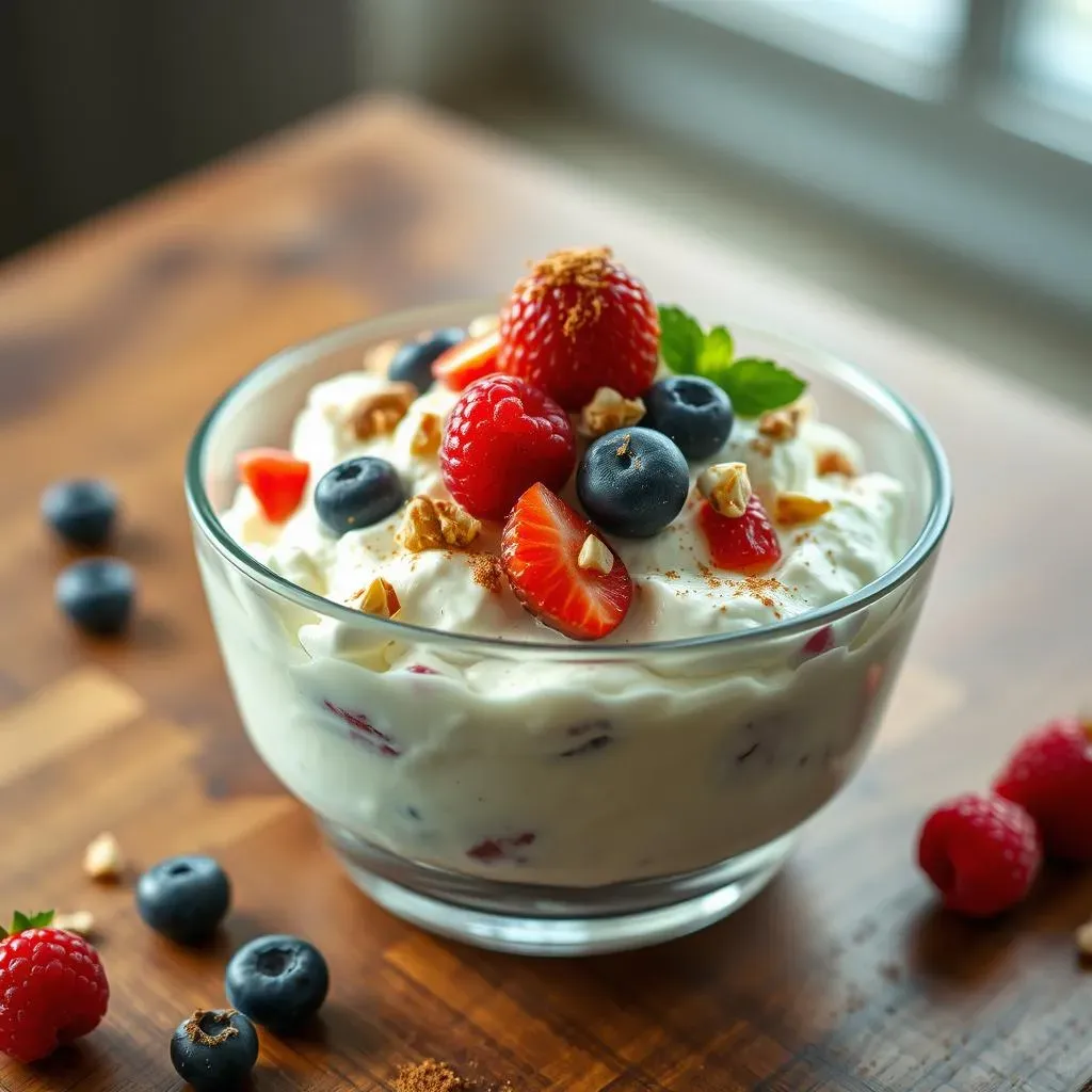 Customizing Your Creamy Cottage Cheese Dessert with Fresh Fruits and Nuts