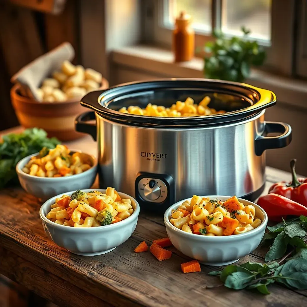 Delicious Variations: Slow Cooker Mac and Cheese with Different Vegetables