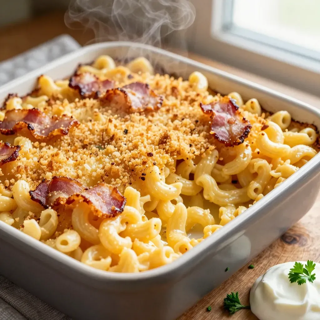 Easy Bacon Mac and Cheese Recipe - 30 Minute Meal