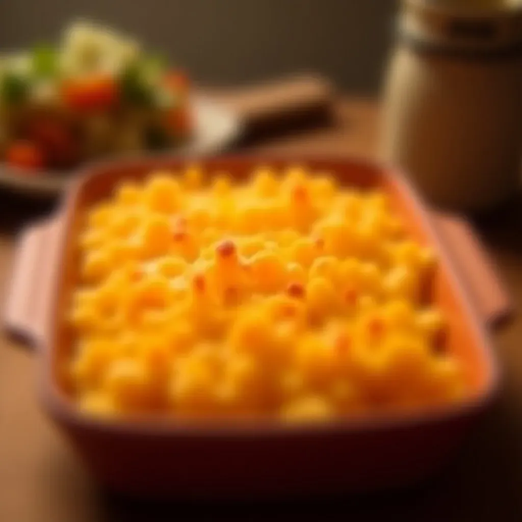 Easy Baked Mac and Cheese with Bread Crumbs