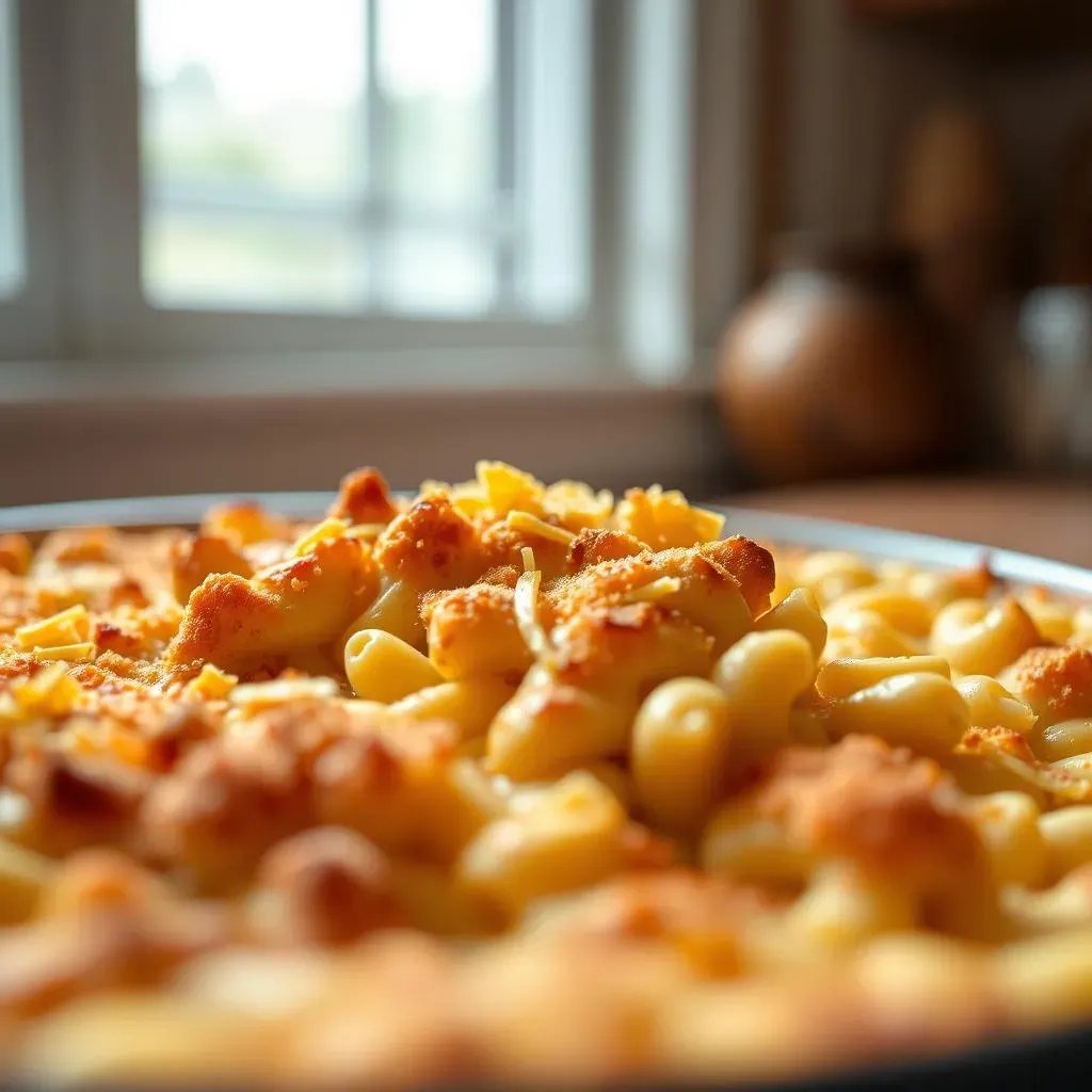 Easy Casserole Mac and Cheese with Evaporated Milk