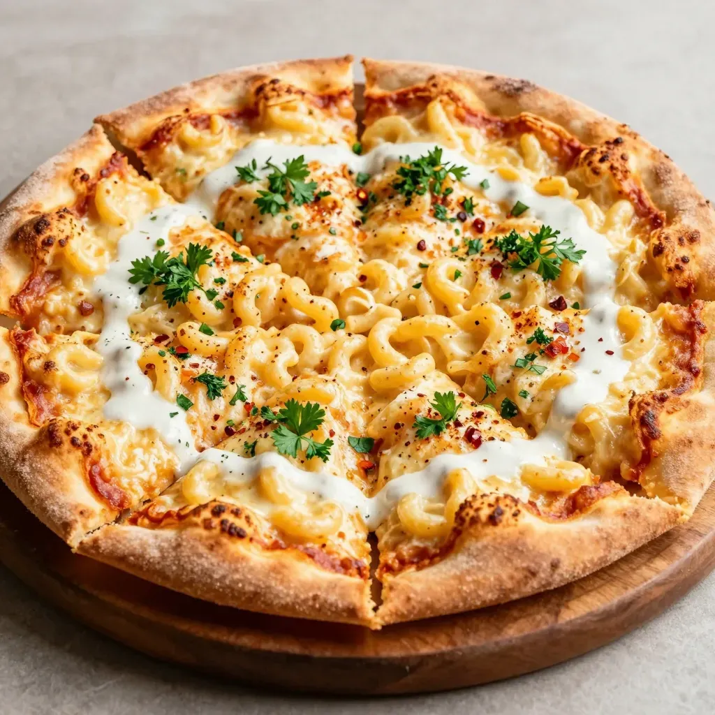 Easy Mac and Cheese Pizza Recipe