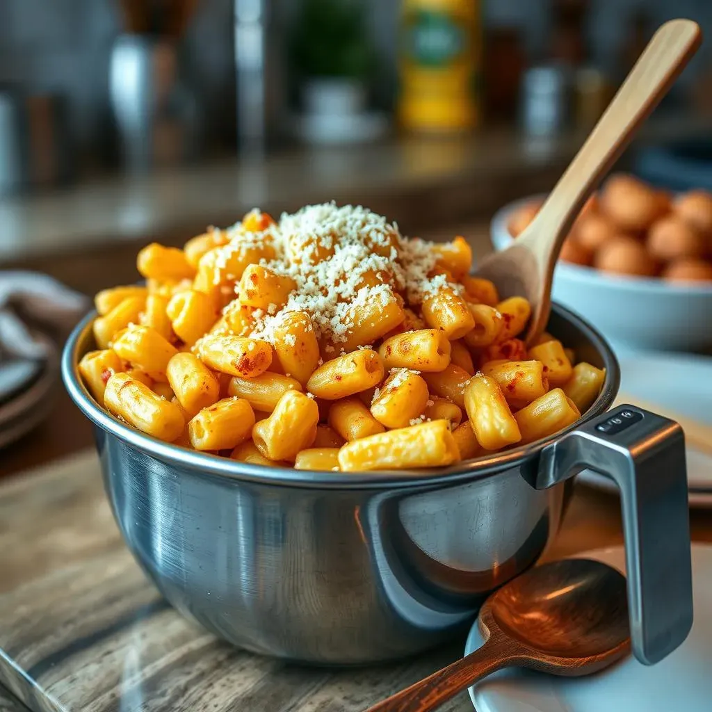 Easy Recipe for Air Fryer Mac and Cheese with Pecorino