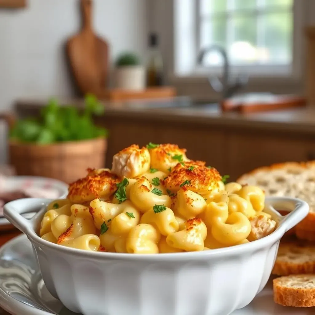 Easy Steps to Delicious Air Fryer Mac and Cheese with Chicken