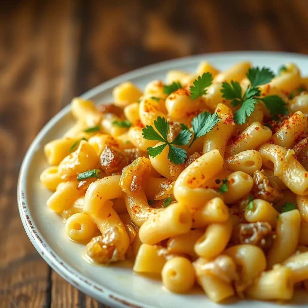 Essential Ingredients for Mac and Cheese with Caramelized Onions Recipe