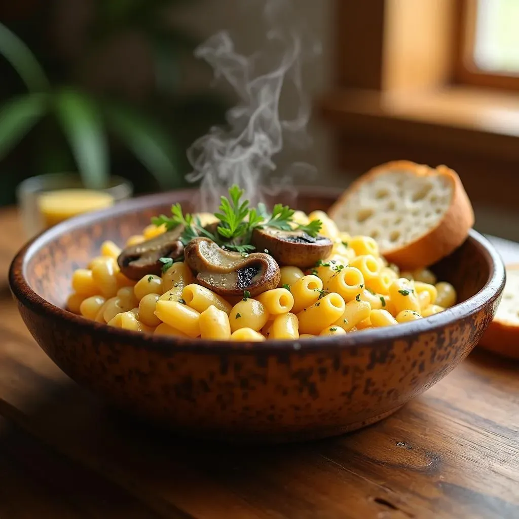 Ultimate Gourmet Mac and Cheese with Mushrooms