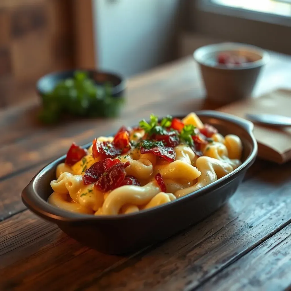 Ultimate Gourmet Mac & Cheese with Prosciutto