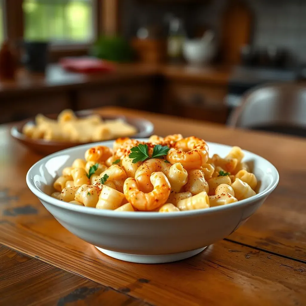 Ultimate Gourmet Mac & Cheese with Shrimp