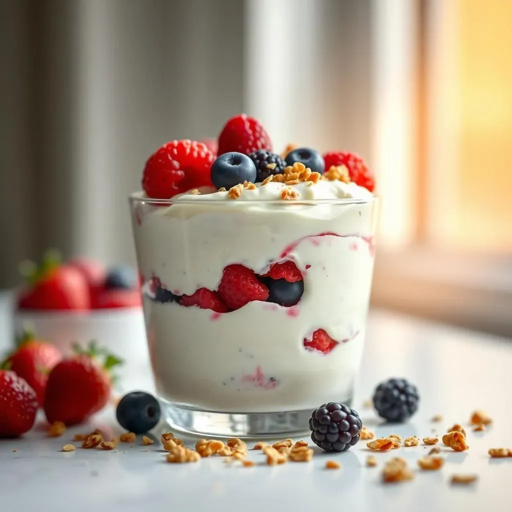 Healthy Blended Cottage Cheese Dessert Recipes with Instant Pudding for Weight Loss