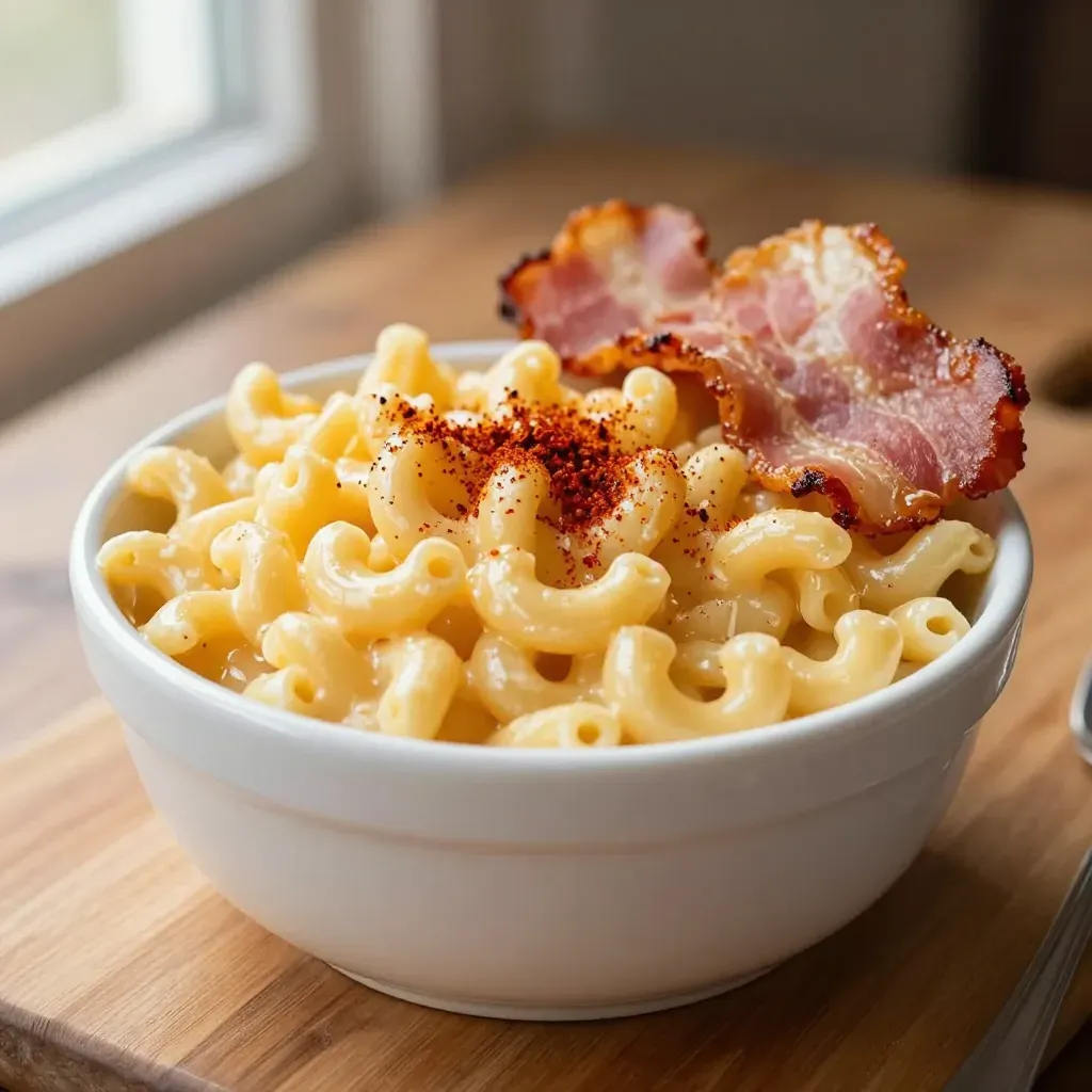 Homemade Mac and Cheese 1 Serving - Quick Single Portion Recipe