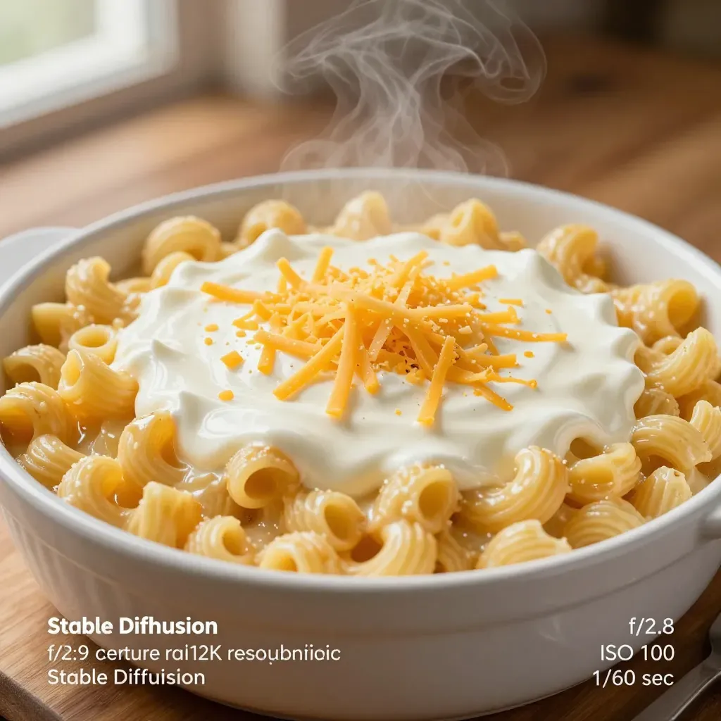 Homemade Mac and Cheese Recipe with Heavy Whipping Cream - Ultra Creamy