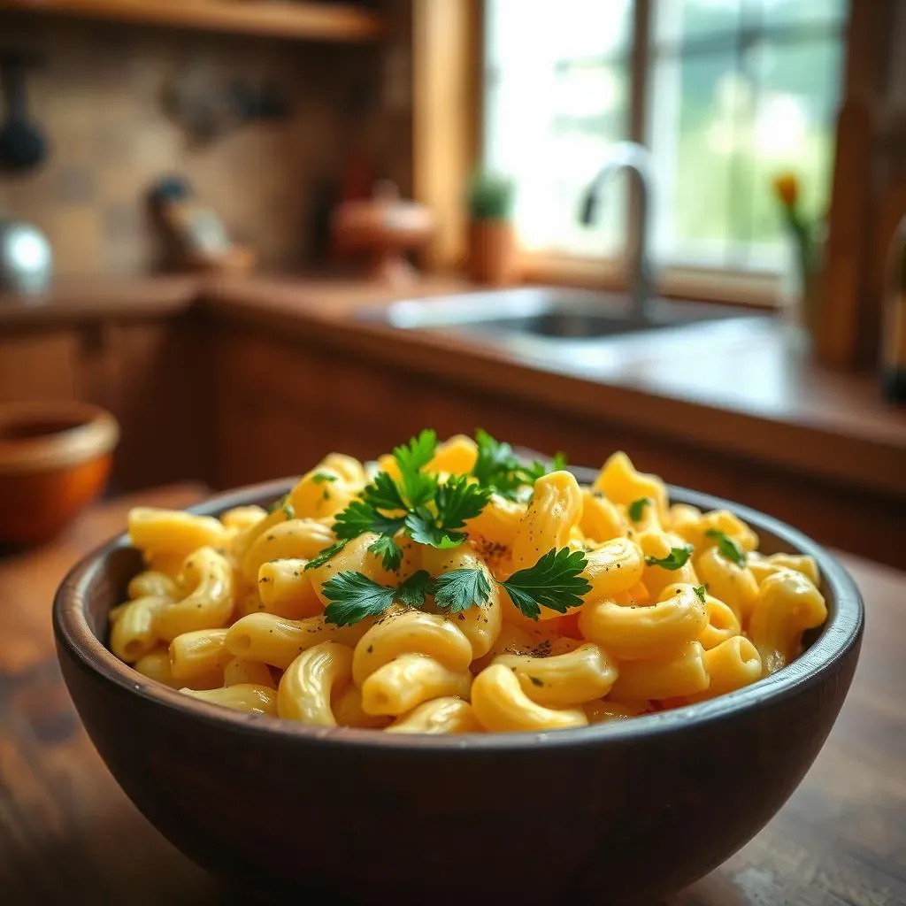 Ingredients and Instructions for Mac and Cheese with Beer Cheese Sauce