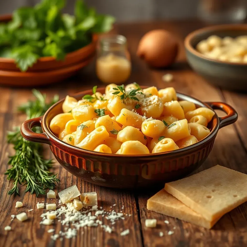 Ingredients for the Best Herbed Mac and Cheese