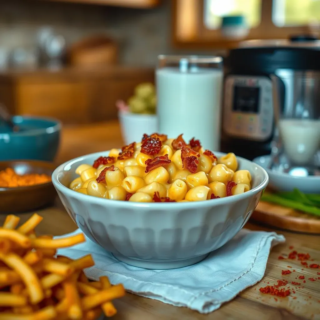 Amazing Instant Pot Mac and Cheese with Bacon Recipe