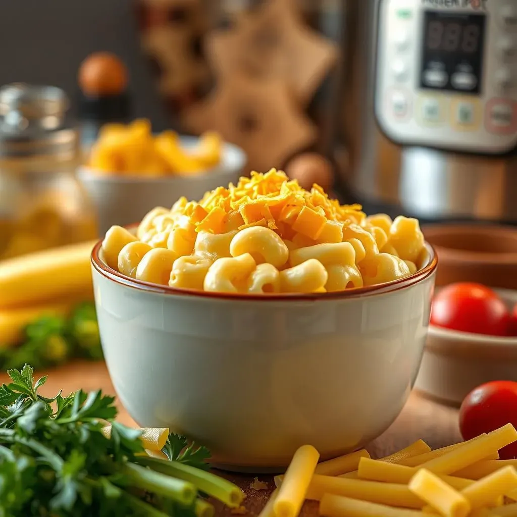 Super Easy Instant Pot Mac and Cheese with Cheddar: Recipe