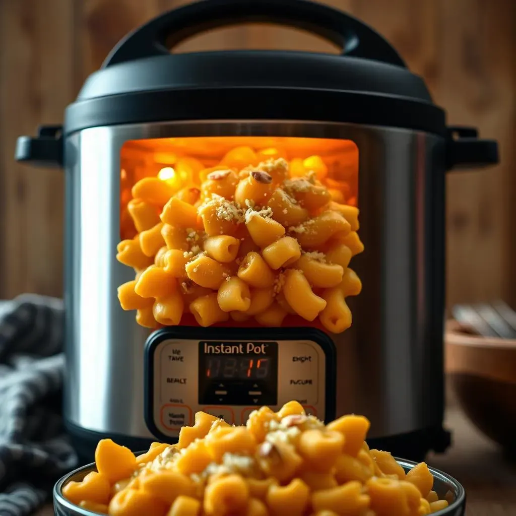 Super Easy Instant Pot Mac and Cheese with Garlic