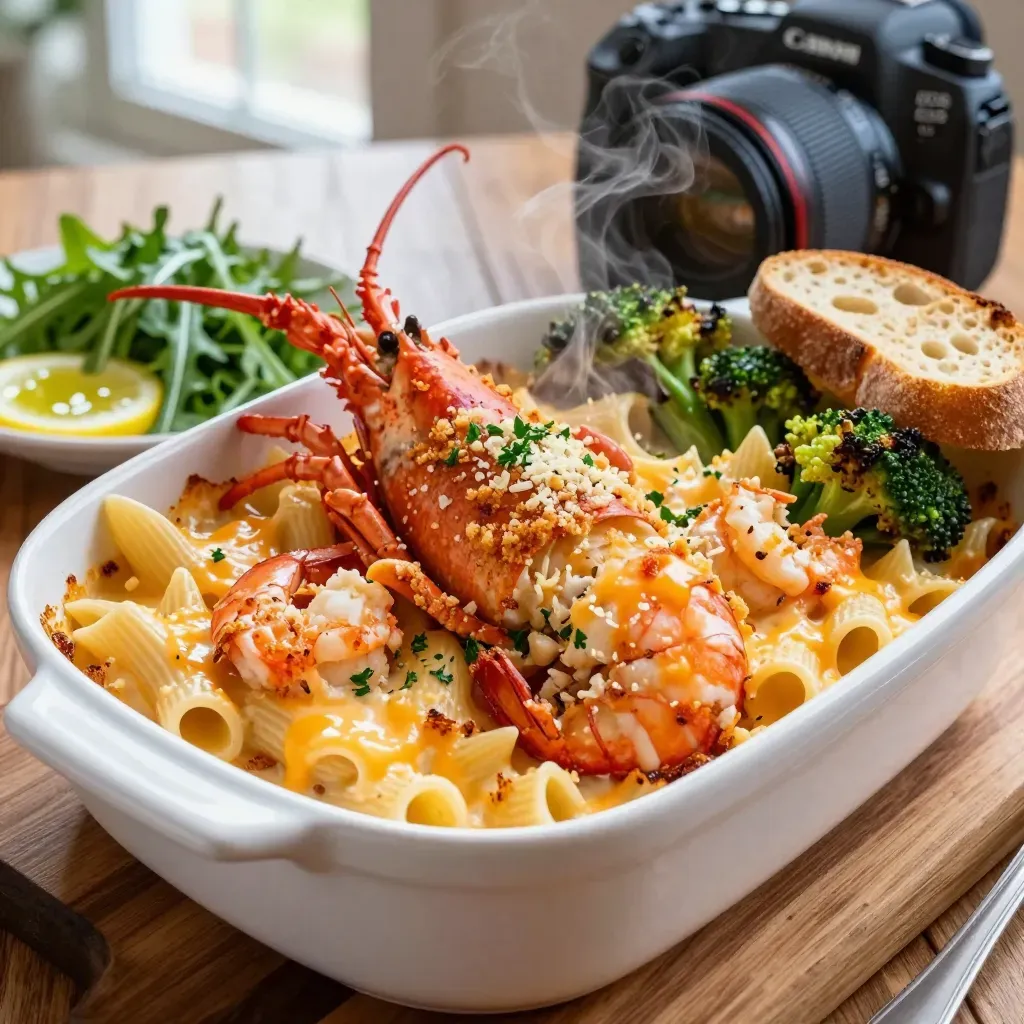Lobster and Shrimp Mac and Cheese