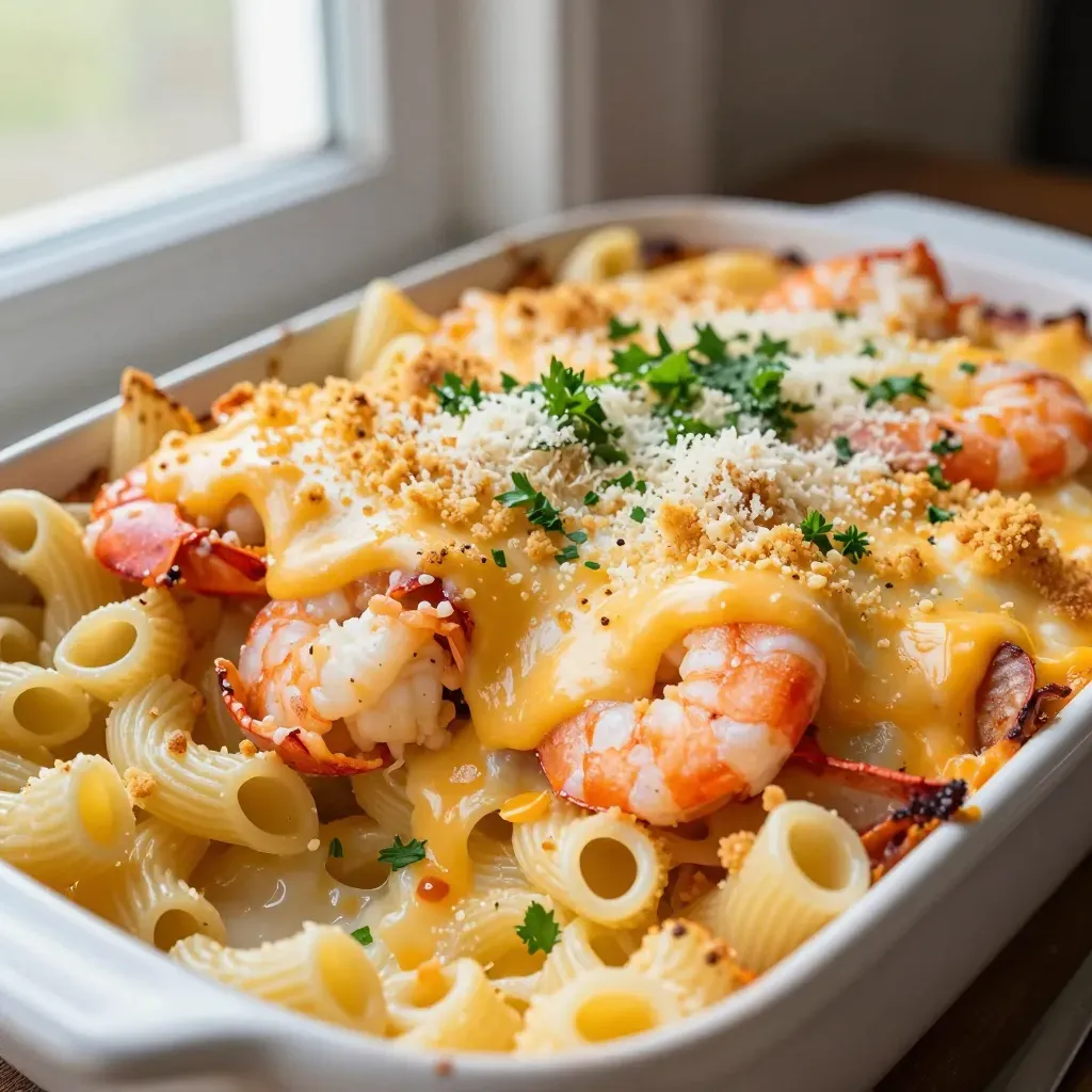 Lobster and Shrimp Mac and Cheese