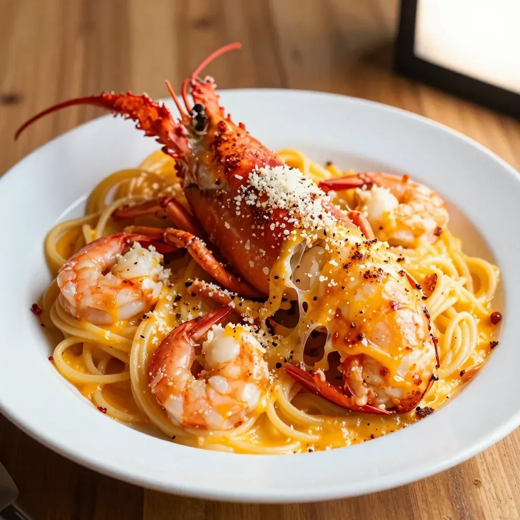 Lobster and Shrimp Mac and Cheese