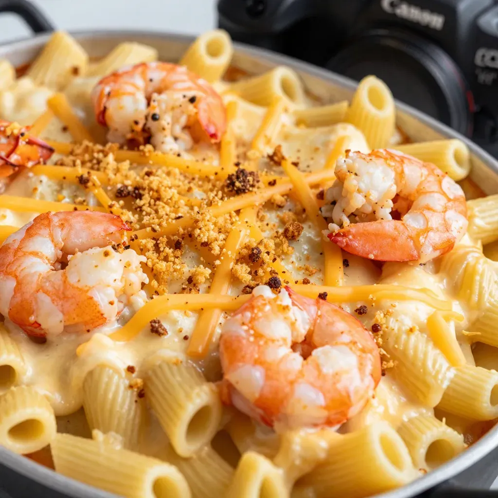 Lobster, Crab and Shrimp Macaroni and Cheese Easy Recipe