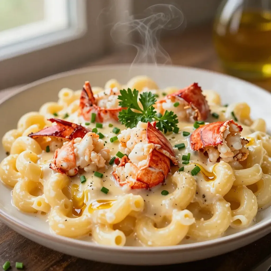 Lobster Mac and Cheese with Truffle Oil Recipe