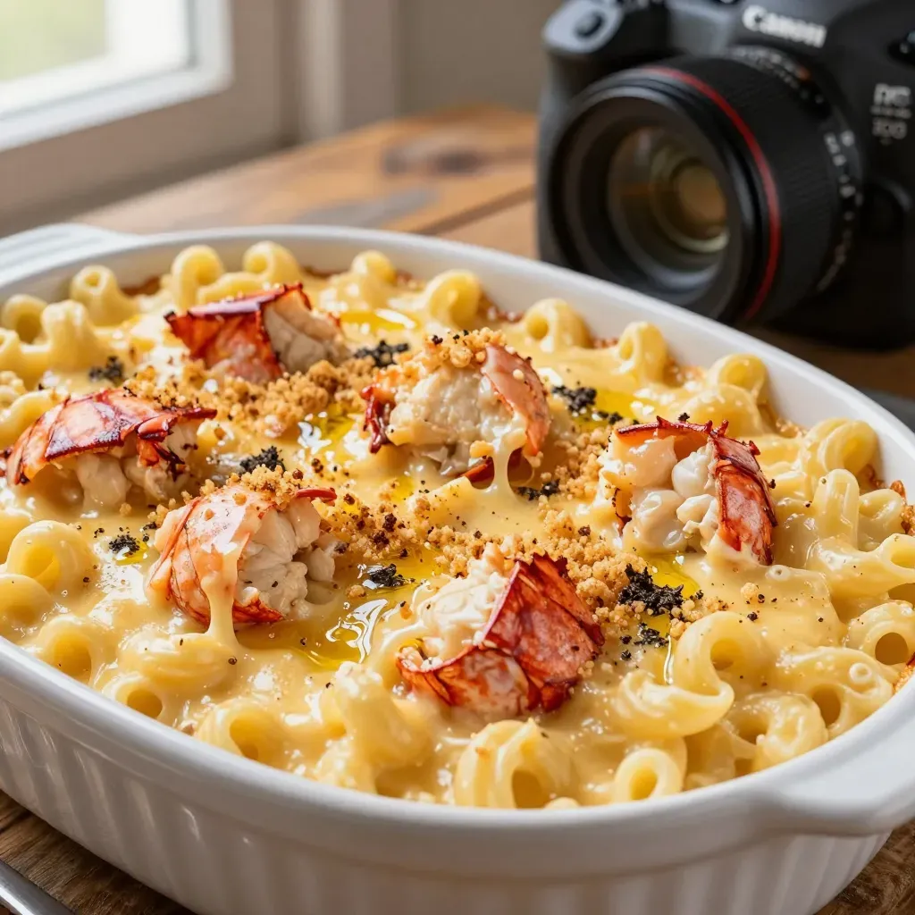 Lobster Truffle Mac and Cheese Recipe